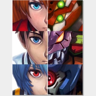 Evangelion Posters and Art